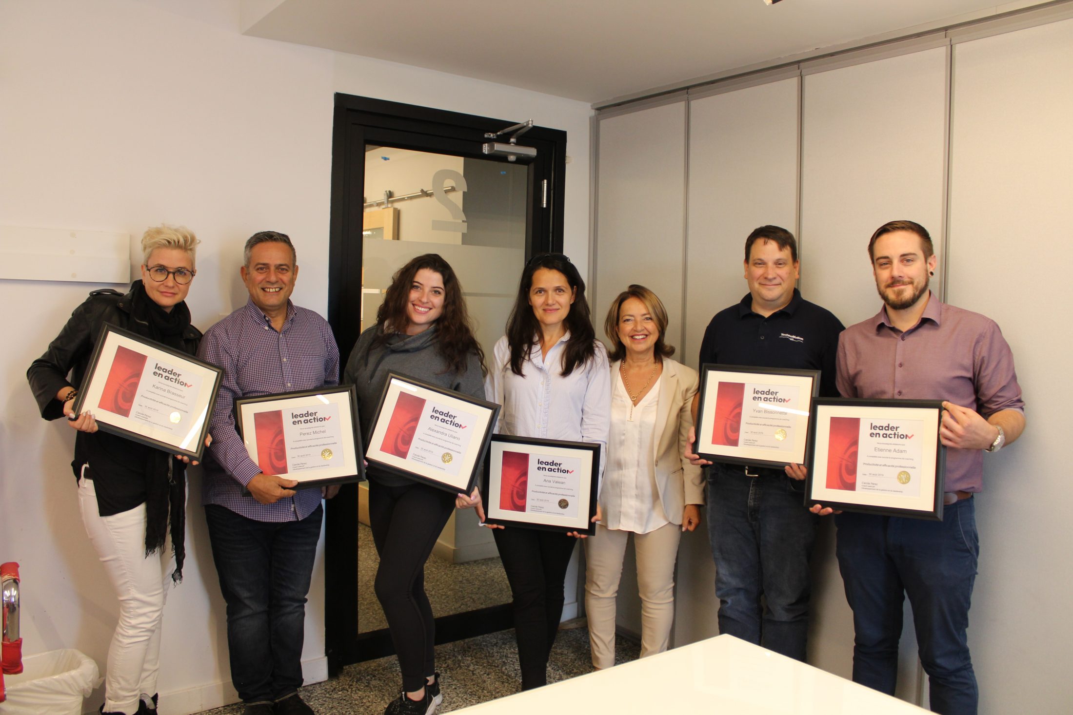 Productivité professionnelle et efficacité personnelle, graduation d'une cohorte Leadership coaching gestion du temps priorités productivité efficacité