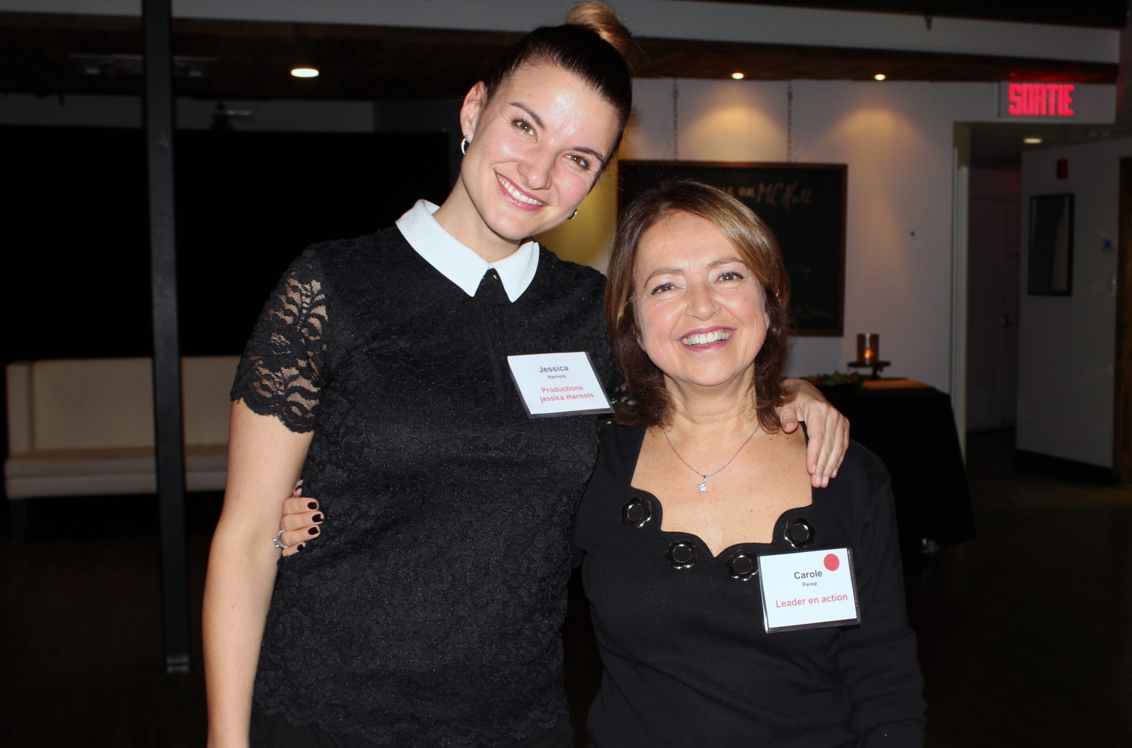 Jessica Harnois et Carole Perez