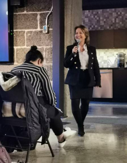 Conférence "Marketing de soi: démarquez-vous!" à Montréal Cowork. Leadership coaching gestion du temps priorités productivité efficacité communcation