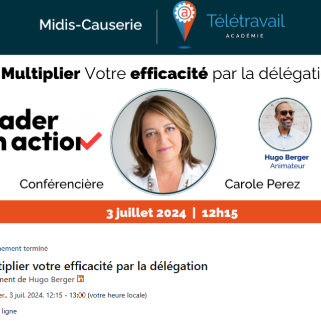 Boost Your Efficiency Through Delegation: Virtual Workshop – March 25, 2025, from 8:30 AM to Noon