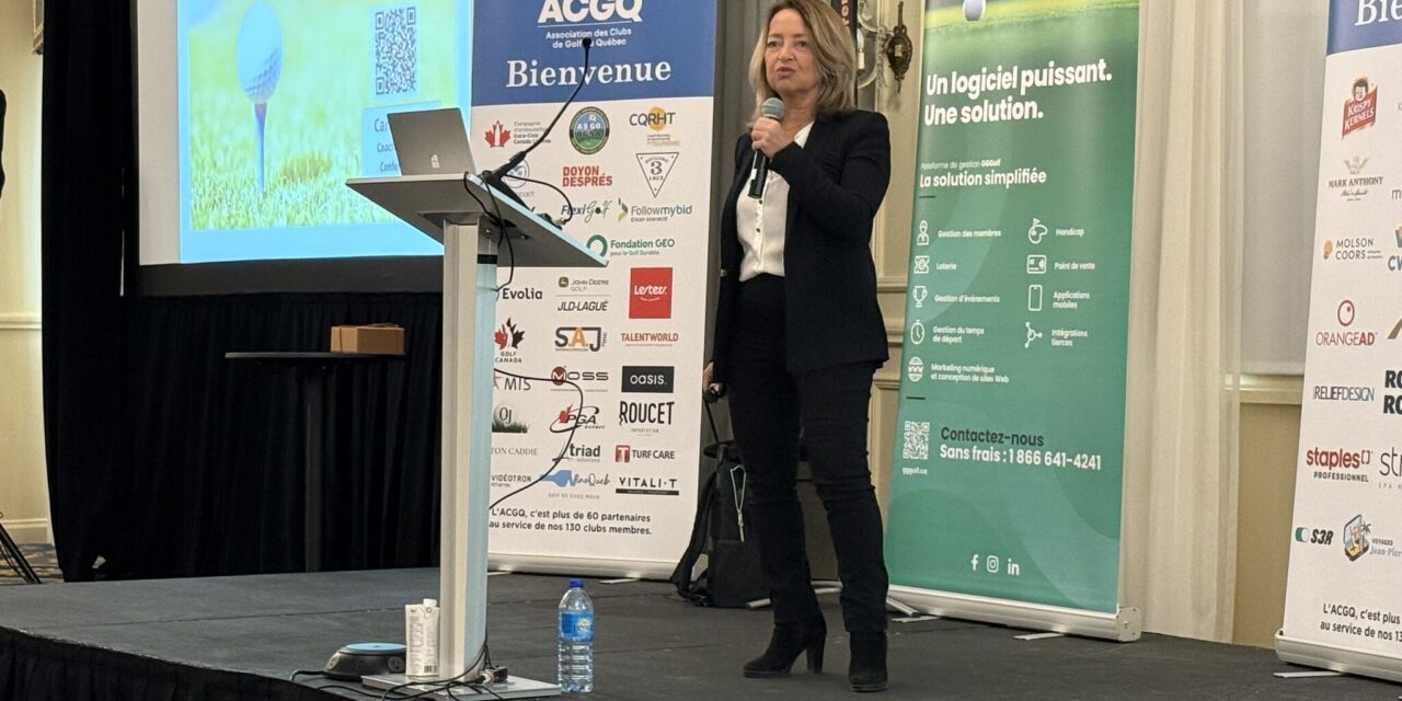 Conférence au Fairmont Le Manoir Richelieu : élever le jeu… sur le terrain et en leadership